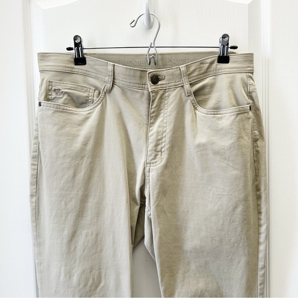 English Laundry Men's Slim Fit 5 Pocket Twill Chino Pants Beige Size 32 - Picture 5 of 14